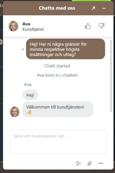 Lodur casino chat test