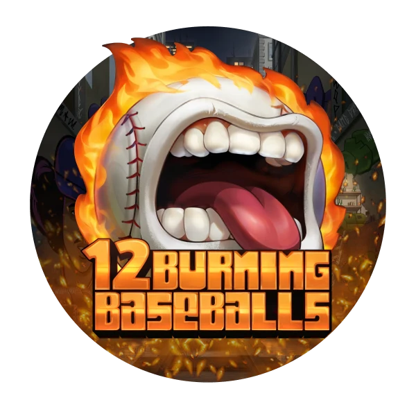 12 Burning Baseballs
