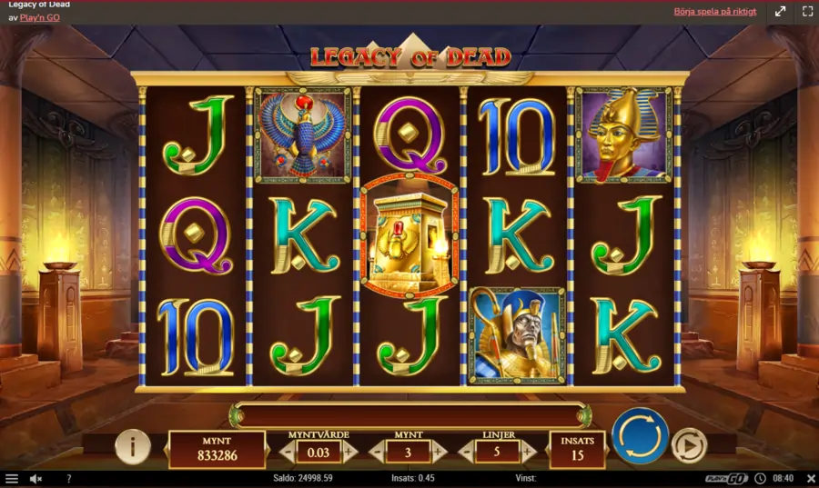 Legacy of Dead recension