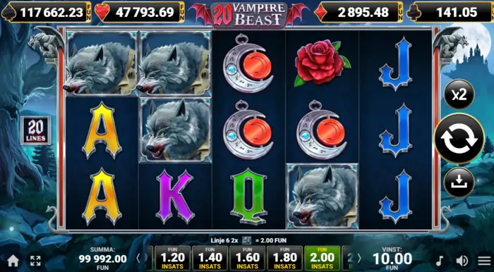 Screenshot Amusnet slots