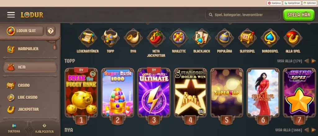 Lodur casino recension