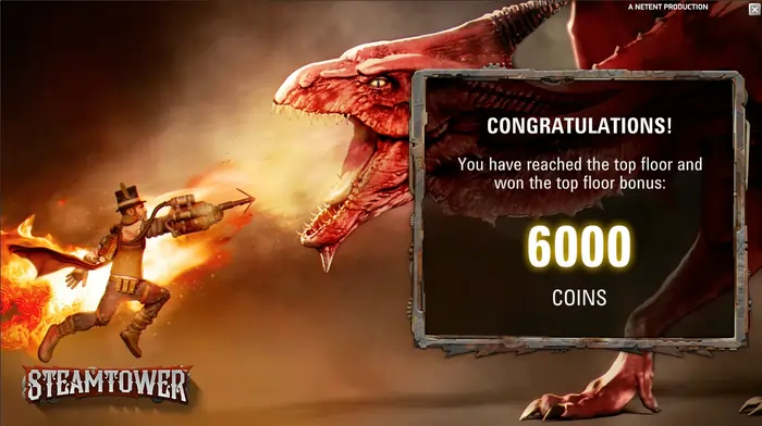 Steam Tower bonusspel