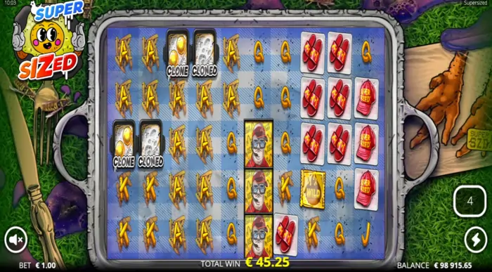 Supersized slot clone