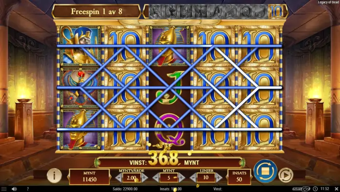 Legacy of dead spins vinst