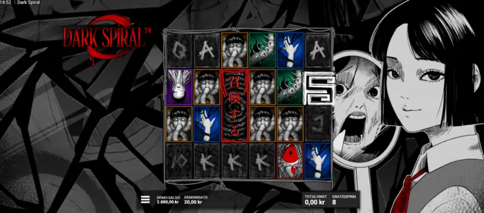 Dark spiral - shattered