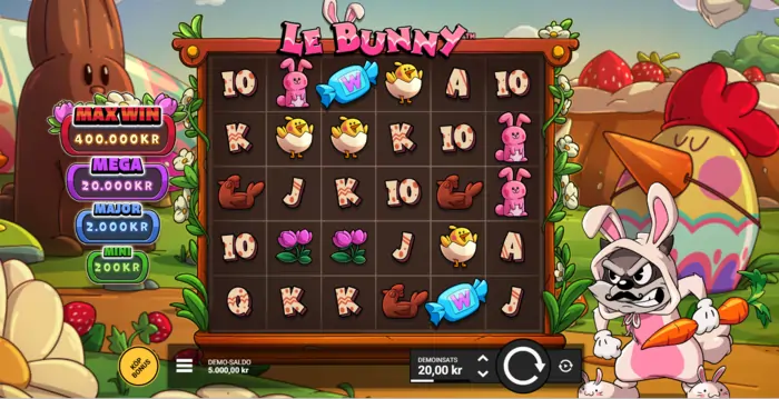 Le Bunny slot recension