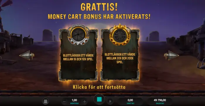 Money Train 2 bonuskop