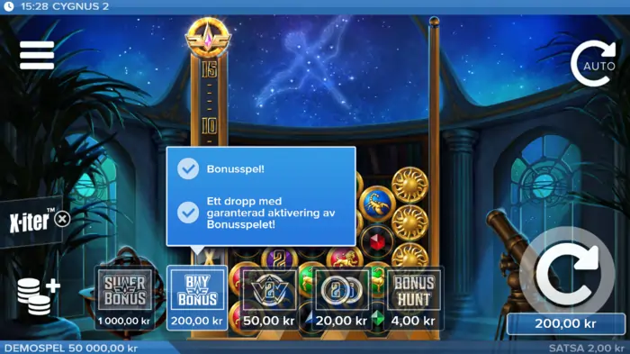 Cygnus 2 bonuskop x-iter