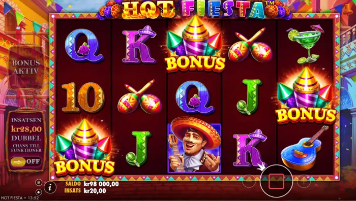 Hot fiesta free spins