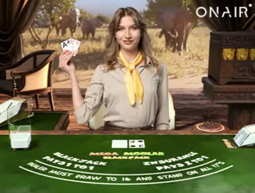 Mega Moolah Blackjack Onair
