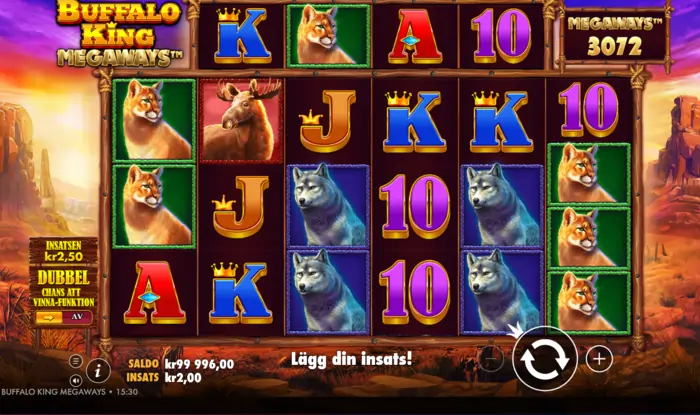 buffalo King Megaways slot
