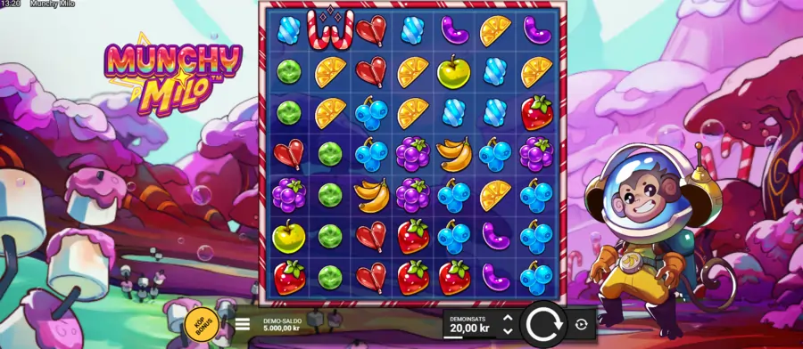 Munchy Milo slot Hacksaw