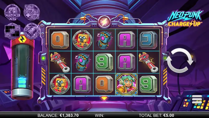 Neopunk Charge up slot