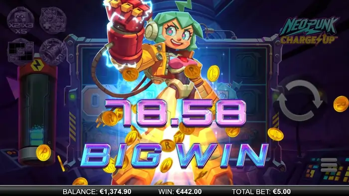 Neopunk charge up vinst