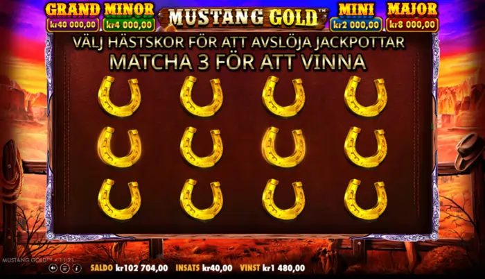 Mustang gold jackpott slot
