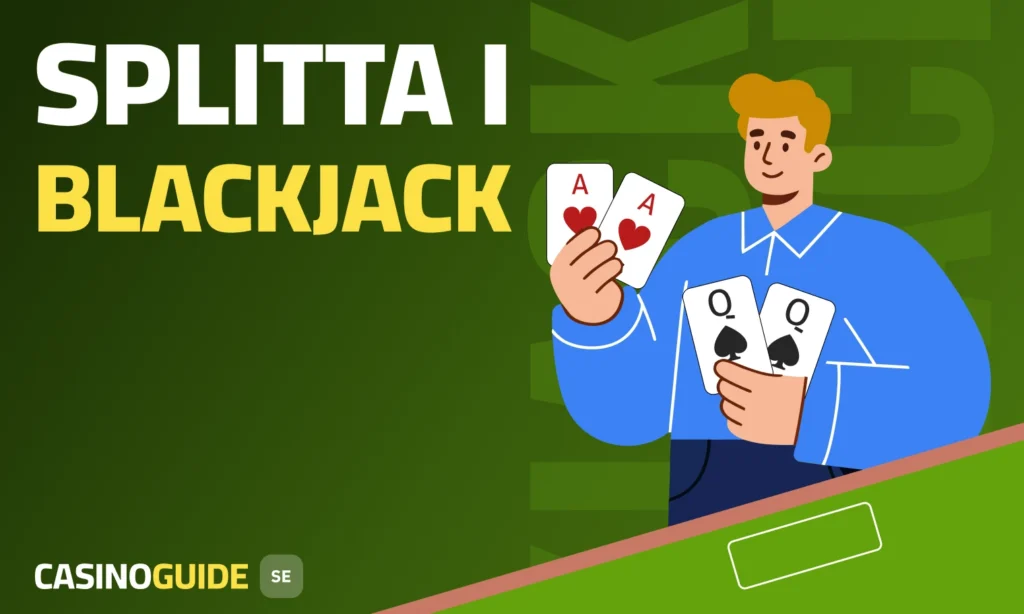 Splitta i blackjack regler