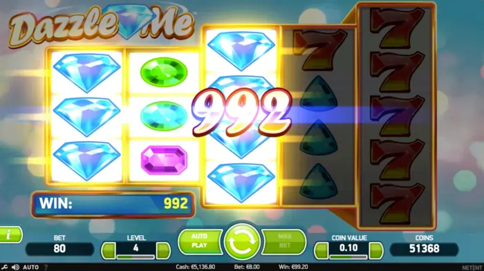 Dazzle me wild reels