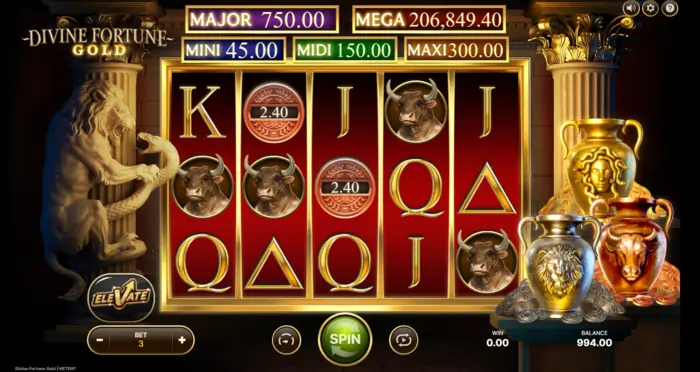 Divine Fortune Gold Netent
