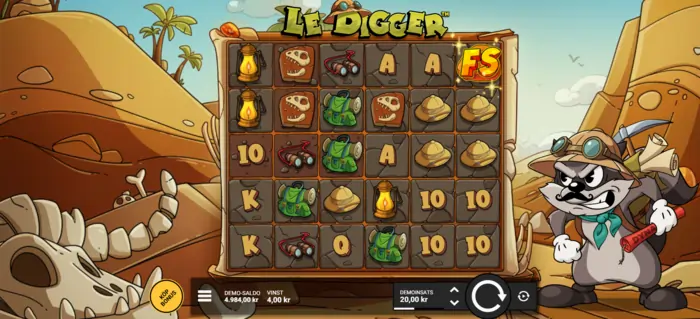 Le digger hacksaw slot