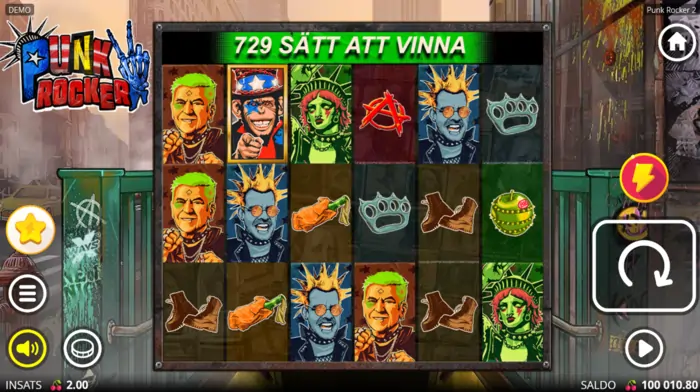 Punk rocker 2 Nolimit