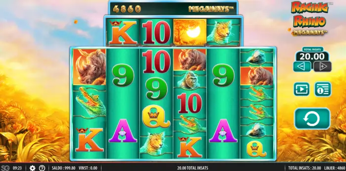 Raging Rhino Megaways