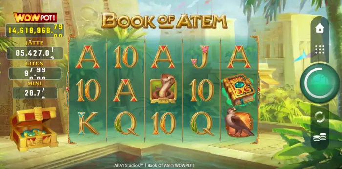 Book of atem wowpot slot