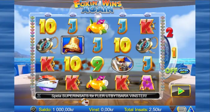 Foxin wins again slot