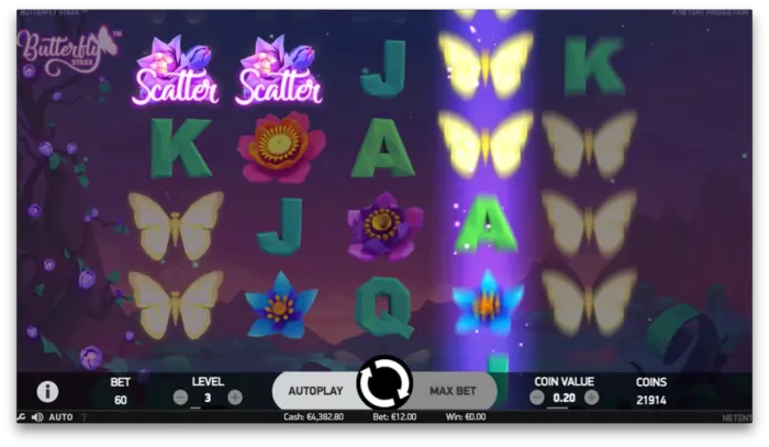 Scatter butterfly staxx slot