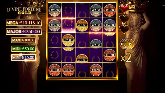 Myntsamling Divine Fortune Gold