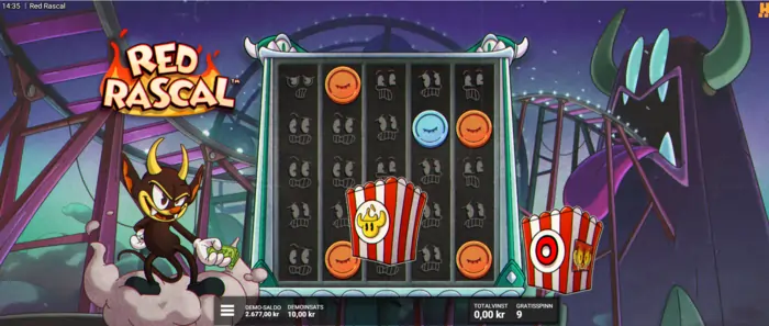 Red Rascal after dark spins