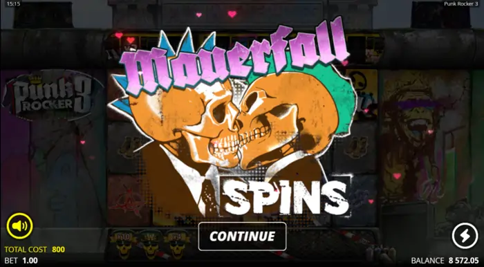 Mauerfall spins punk Rocker 3