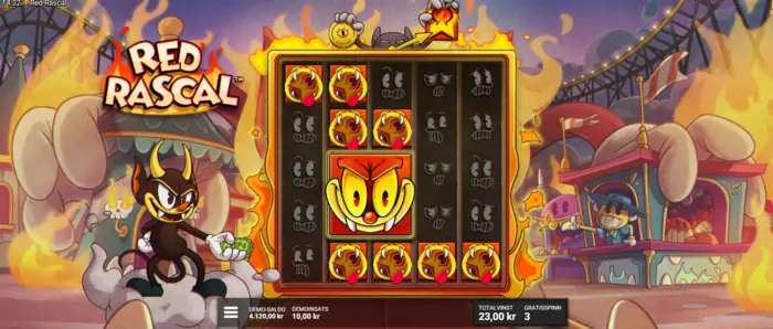 Red Rascal slot free spin
