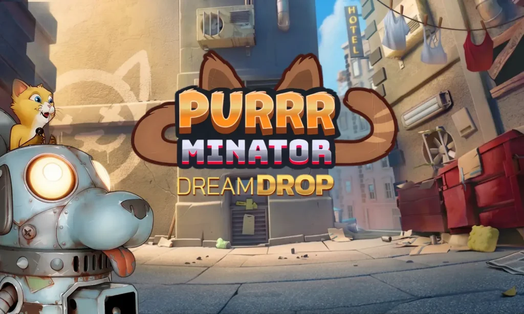 Purrrminator dream drop slot