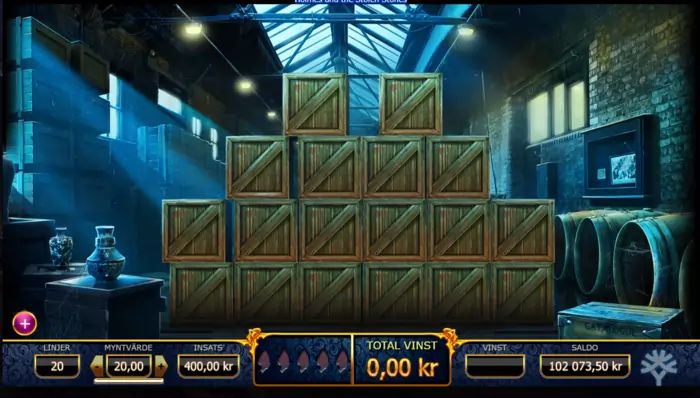warehouse bonusspel yggdrasil