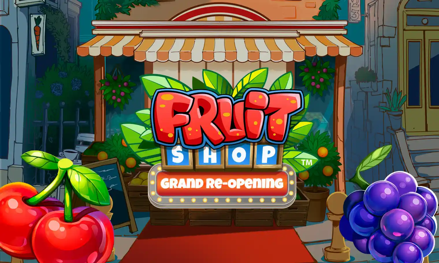 Fruit shop grand re-opening