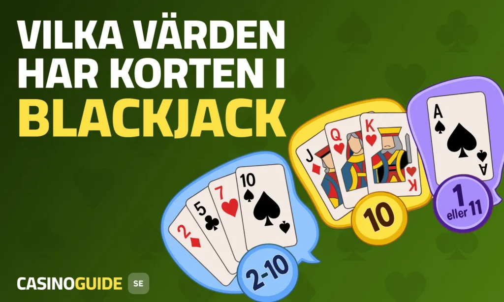Kortvarde i blackjack