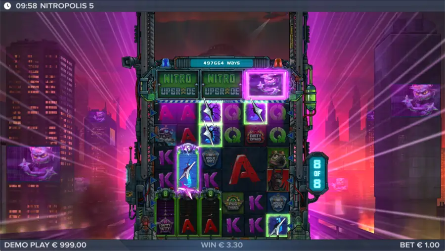 Nitropolis bonusfunktion