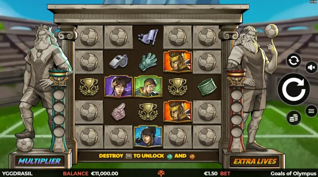 Goals of Olympus slot