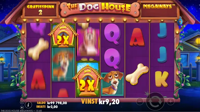 The Dog house sticky wilds