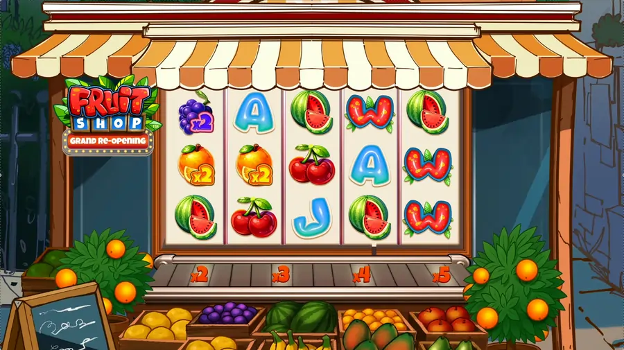 Fruit shop grand re-opening