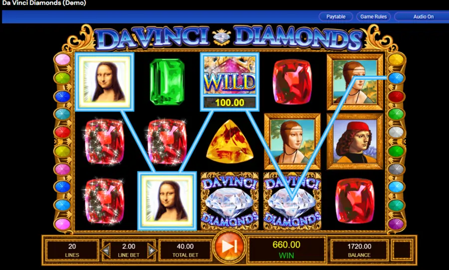 Da Vinci Diamonds IGT