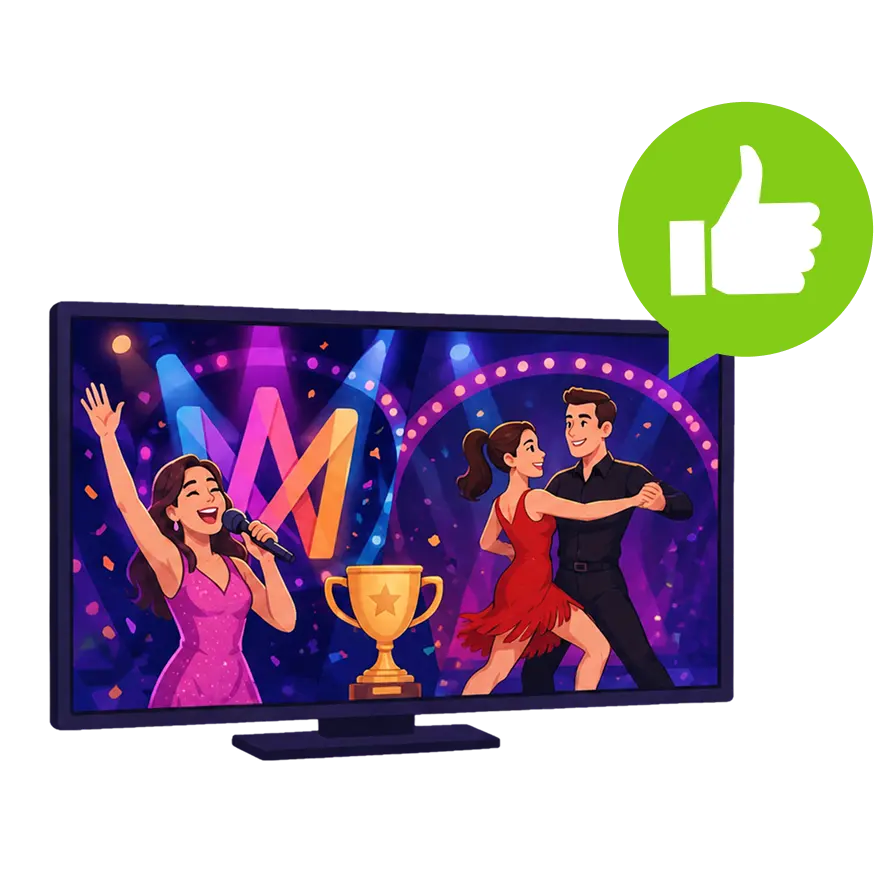 Betting pa tv o underhallning