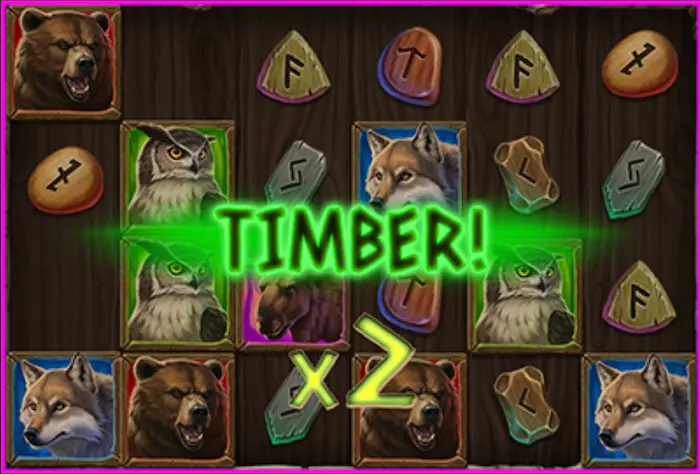 Timber trail treasures slot
