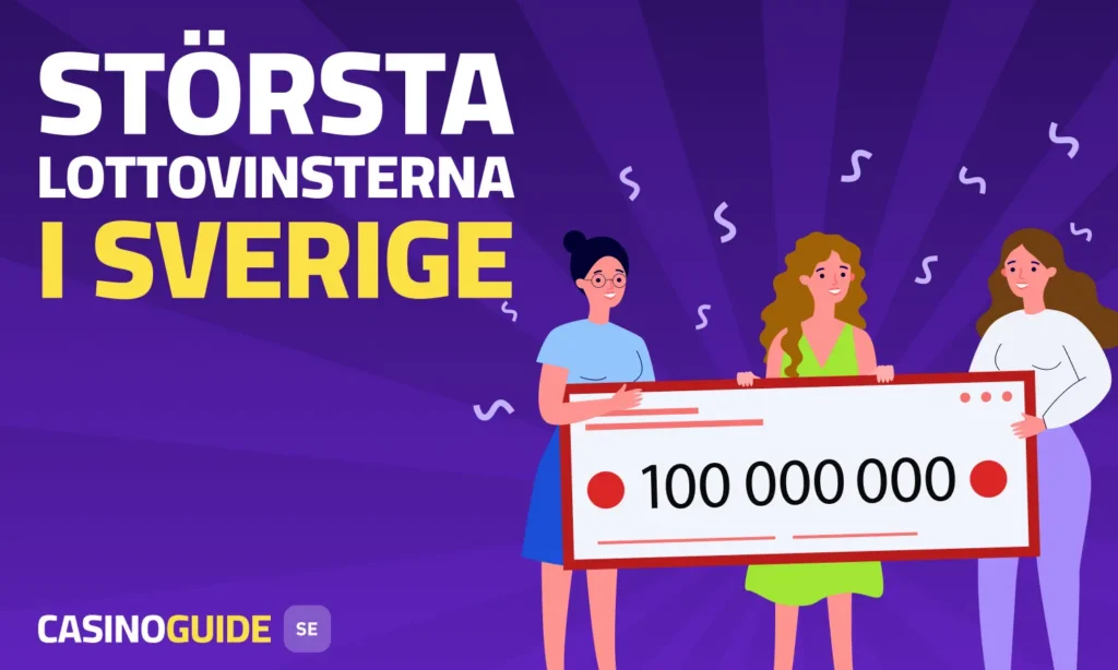 Storsta lottovinsterna i Sverige