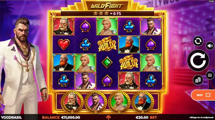 Vikings go to Hollywood slot