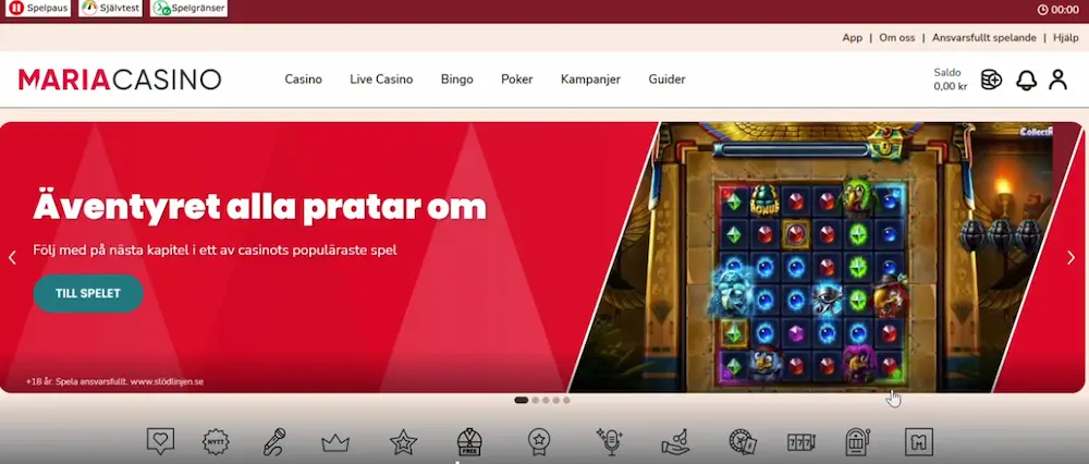Maria casino bonus