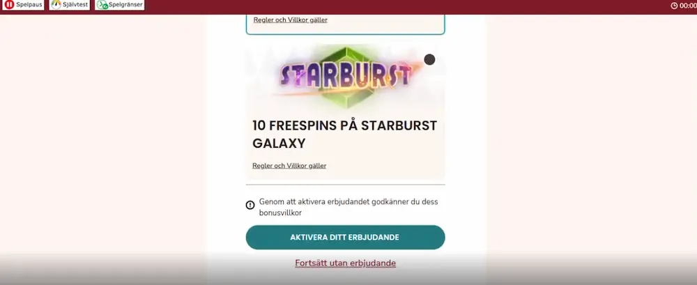 Maria casino test av bonus