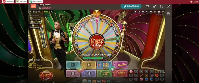 Crazy time test maria casino