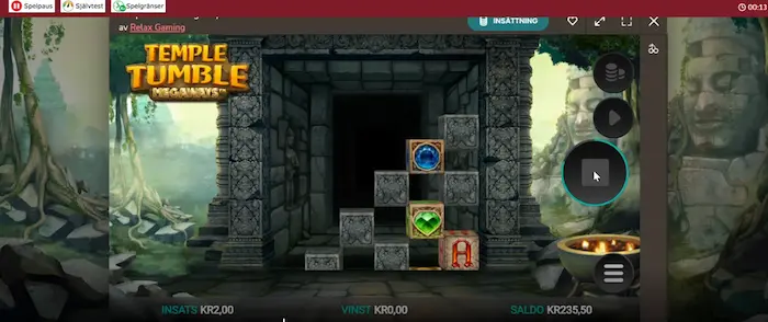 Temple Tumble 2 test maria casino