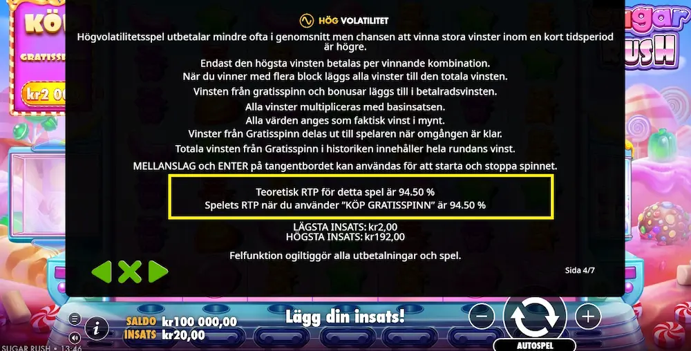 RTP Sugar Rush Maria Casino